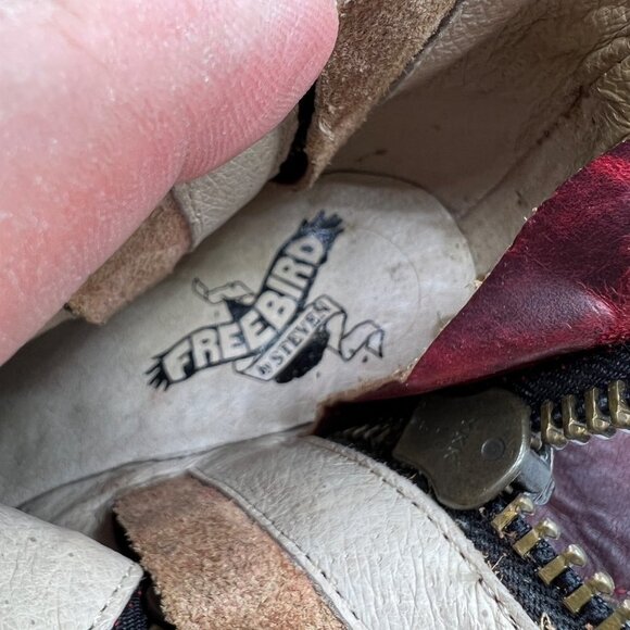 Freebird by Steven Clash Leather Ankle Boot Size 6 - Picture 7 of 13